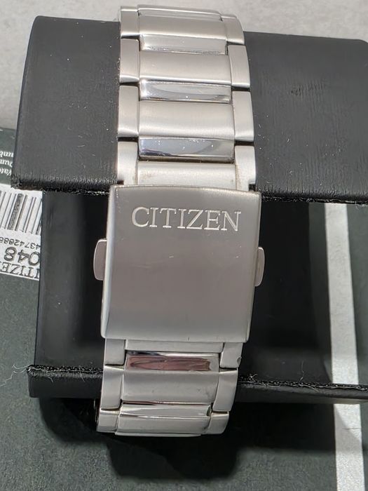Jak Nowy Zegarek Citizen Eco Drive Szafir Titanium CA0650-82L Komplet