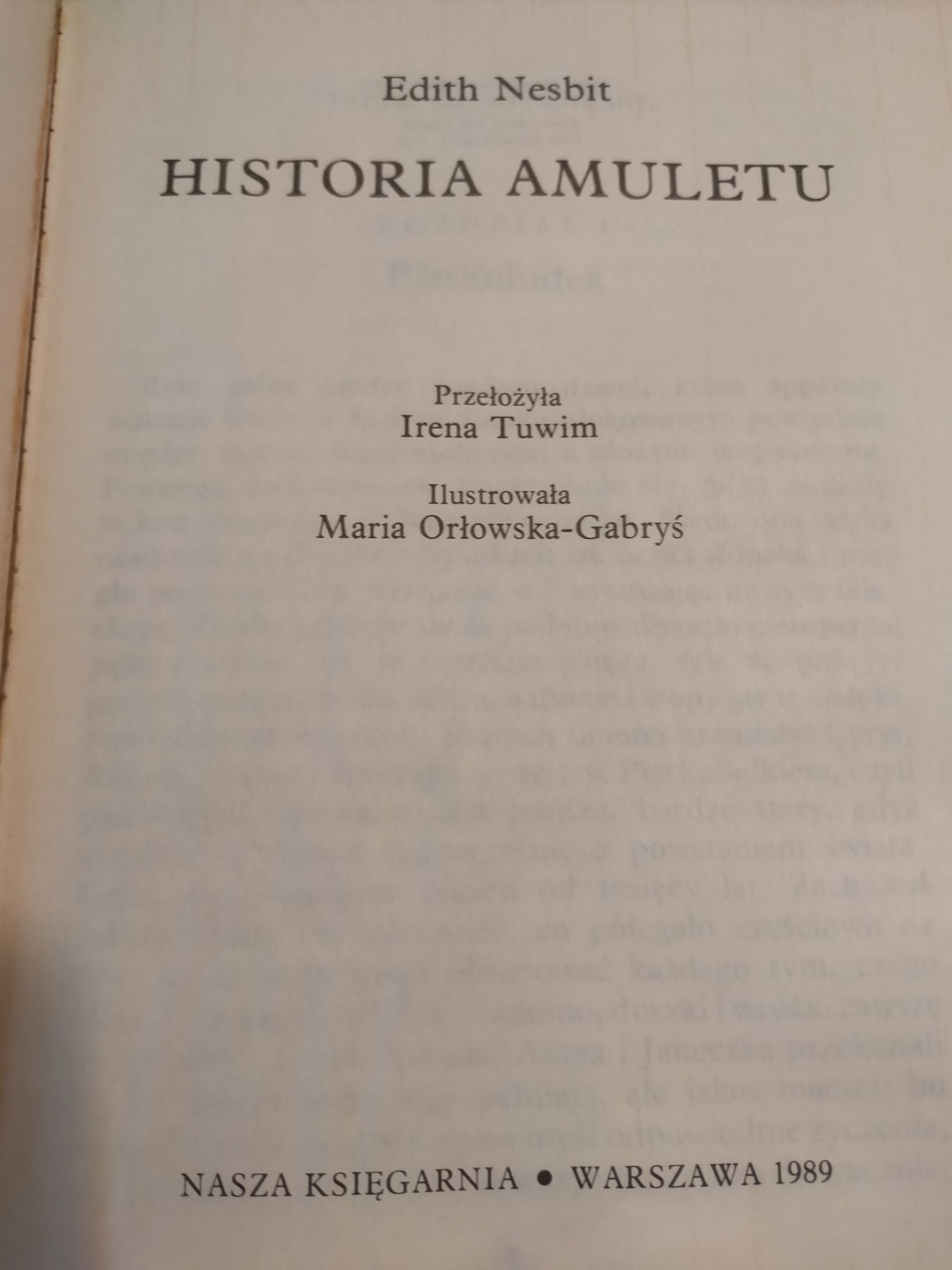 Nesbit. Pięcioro dzieci i coś. Feniks i dywan. Historia amuletu.