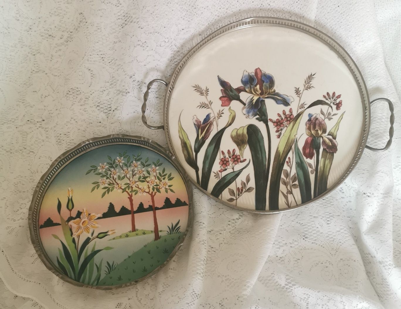 Bandeja Tabuleiro Majolica Porcelana