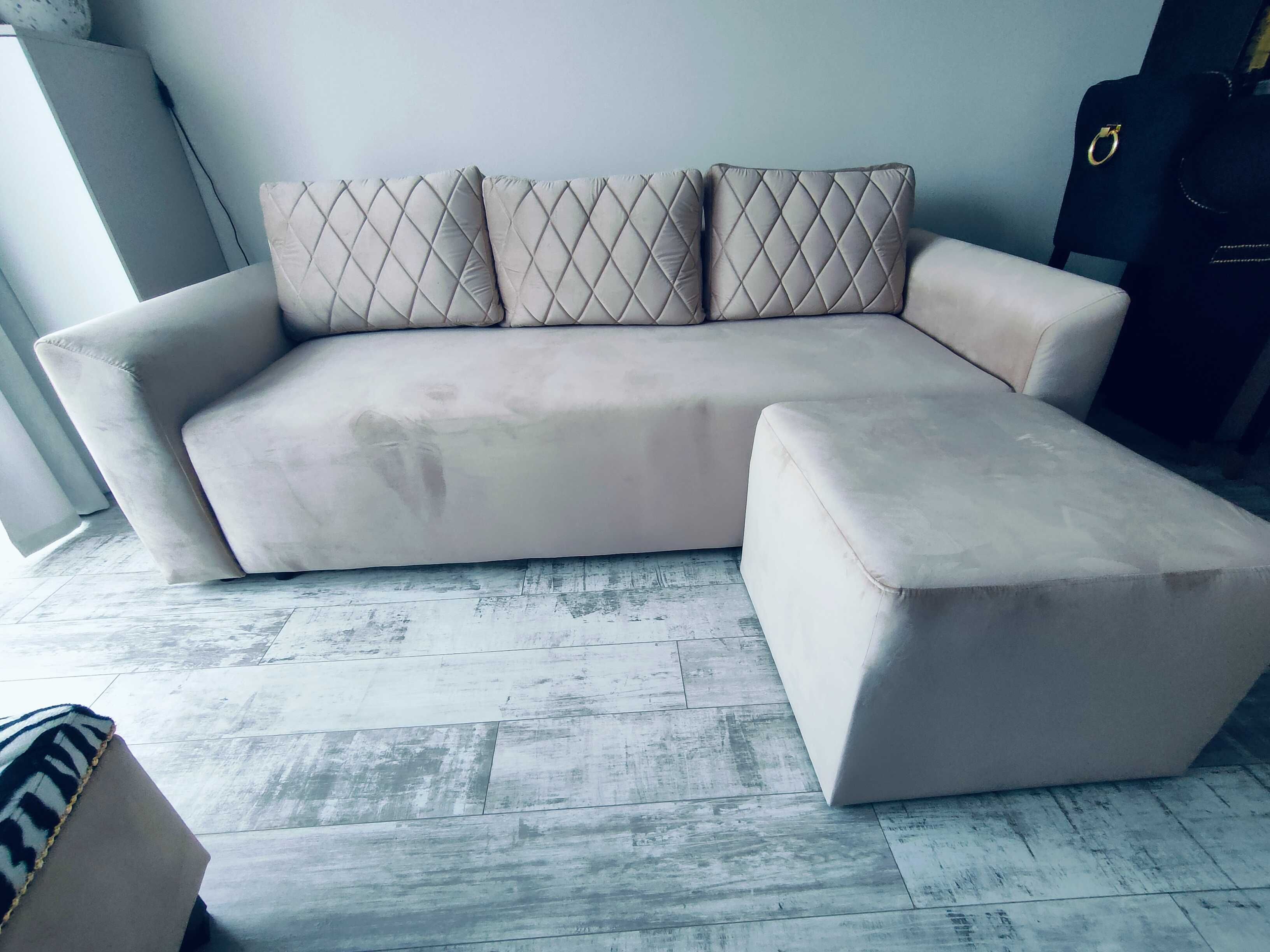 Sofa rozkładana wykonana wg własnego projektu