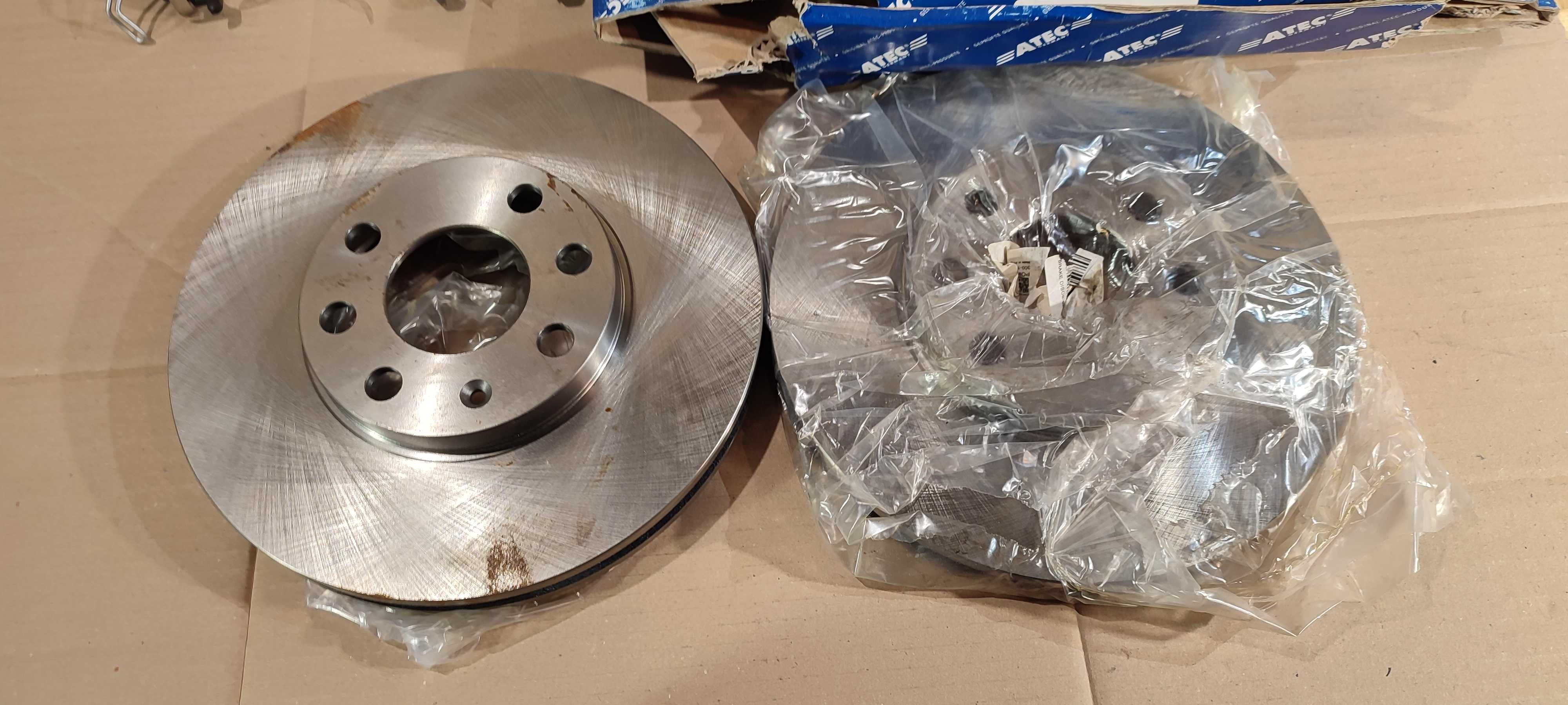 Opel astra F G H tarcze hamulcowe klocki przód przednie nowe ATE ORYG