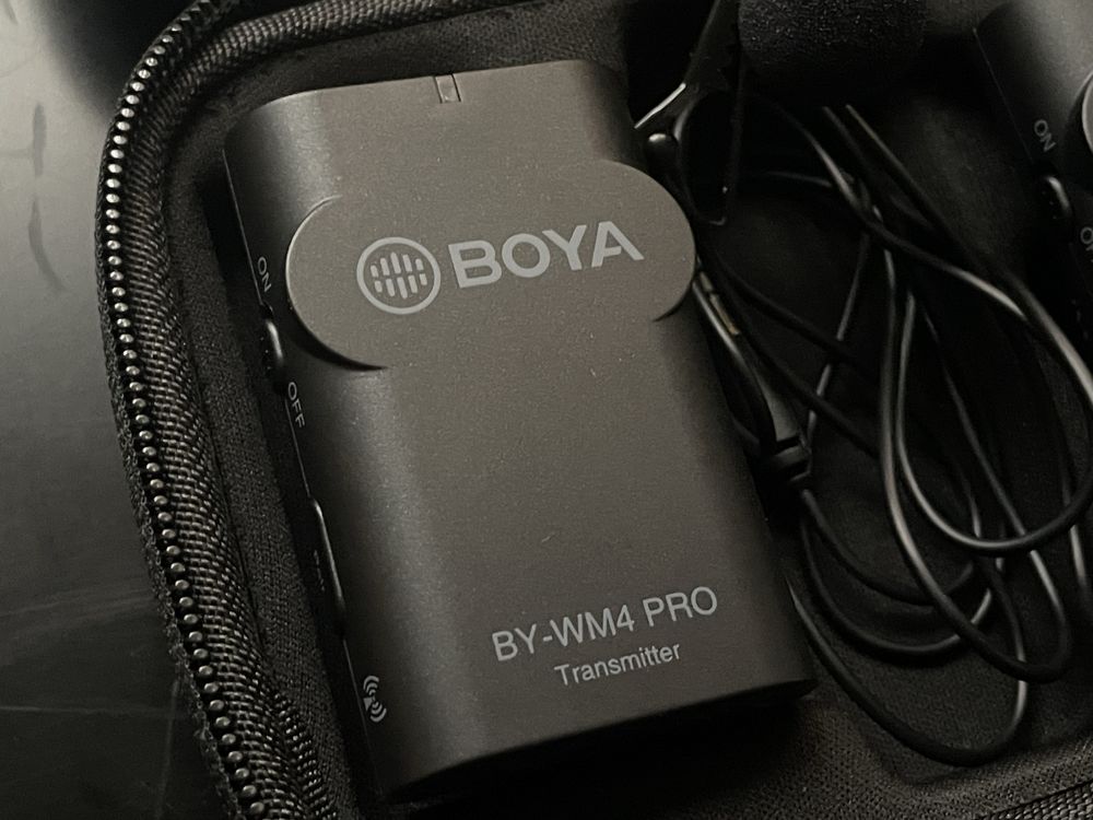 Microfone lapela BOYA WM4-Pro