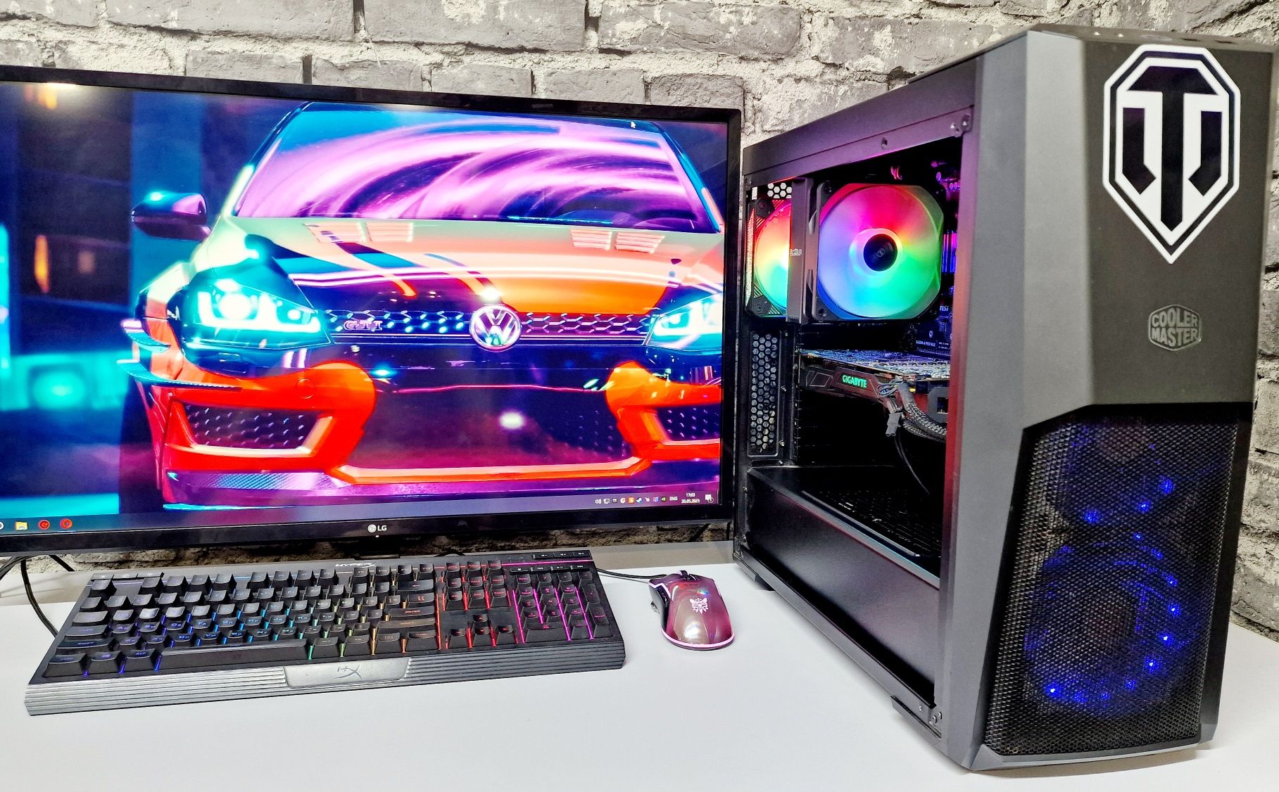 Ryzen 5 Gtx1080ti 11gb Мощный игровой компьютер