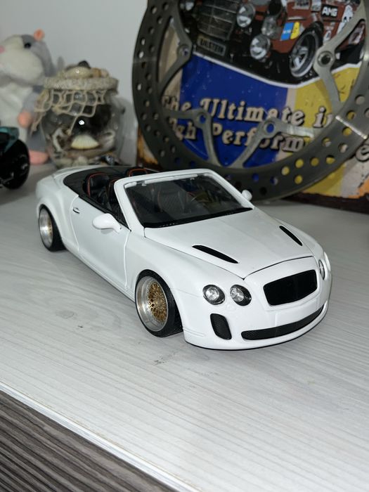 Bentley continental 1:18 bburago tuning