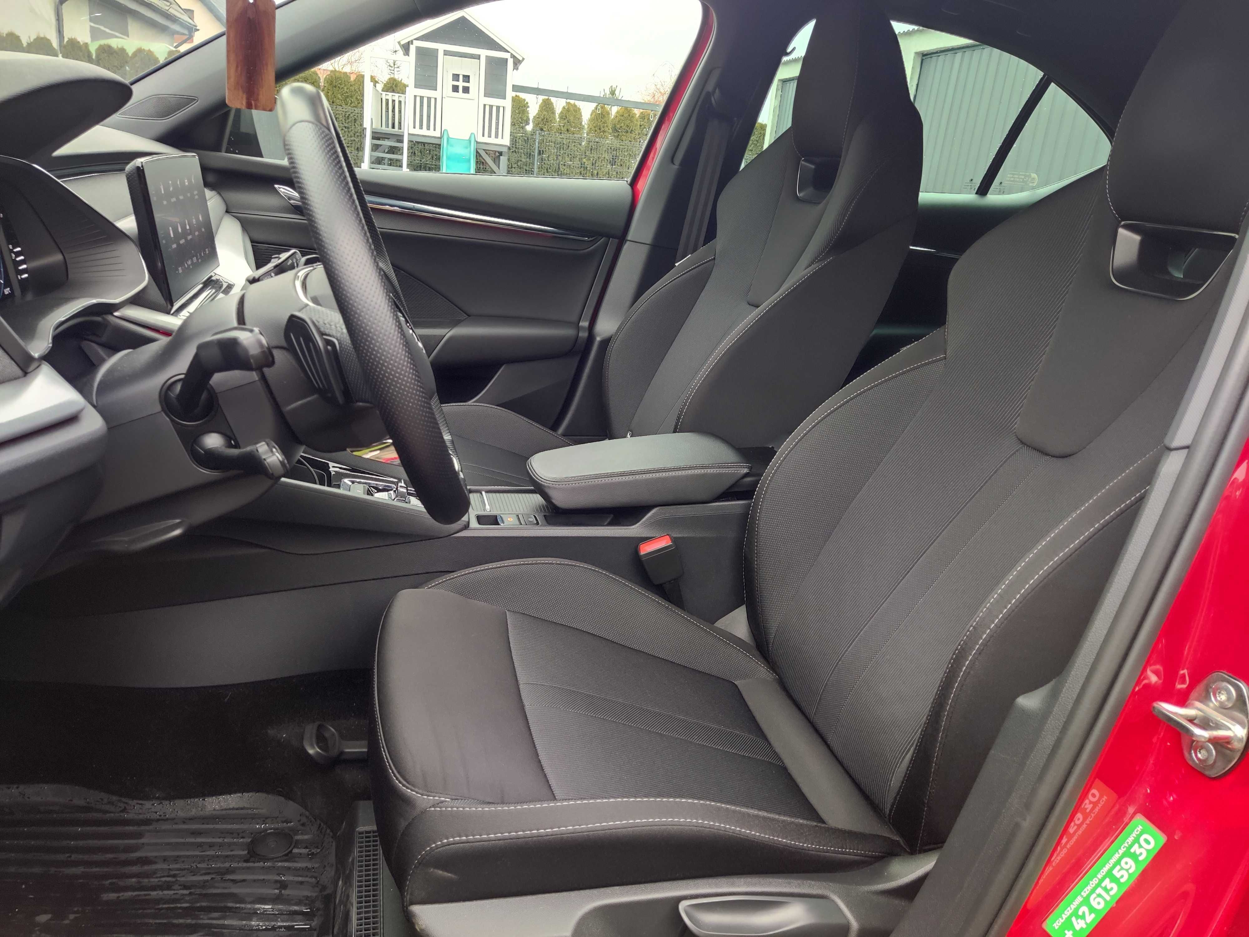 Skoda Octavia IV 4 benzyna e-Tec DSG Style+Dynamic Velvet Red jak NOWA