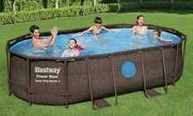 Basen Bestway Power Steel Swim Vista Series II – 427 × 250 × 100 cm