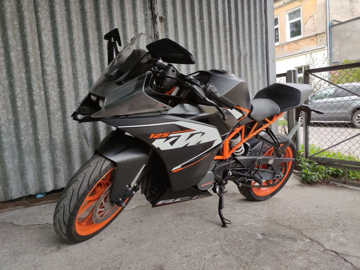 KTM RC 125 ABS Sport na kat B 100% sprawny RATY Transport