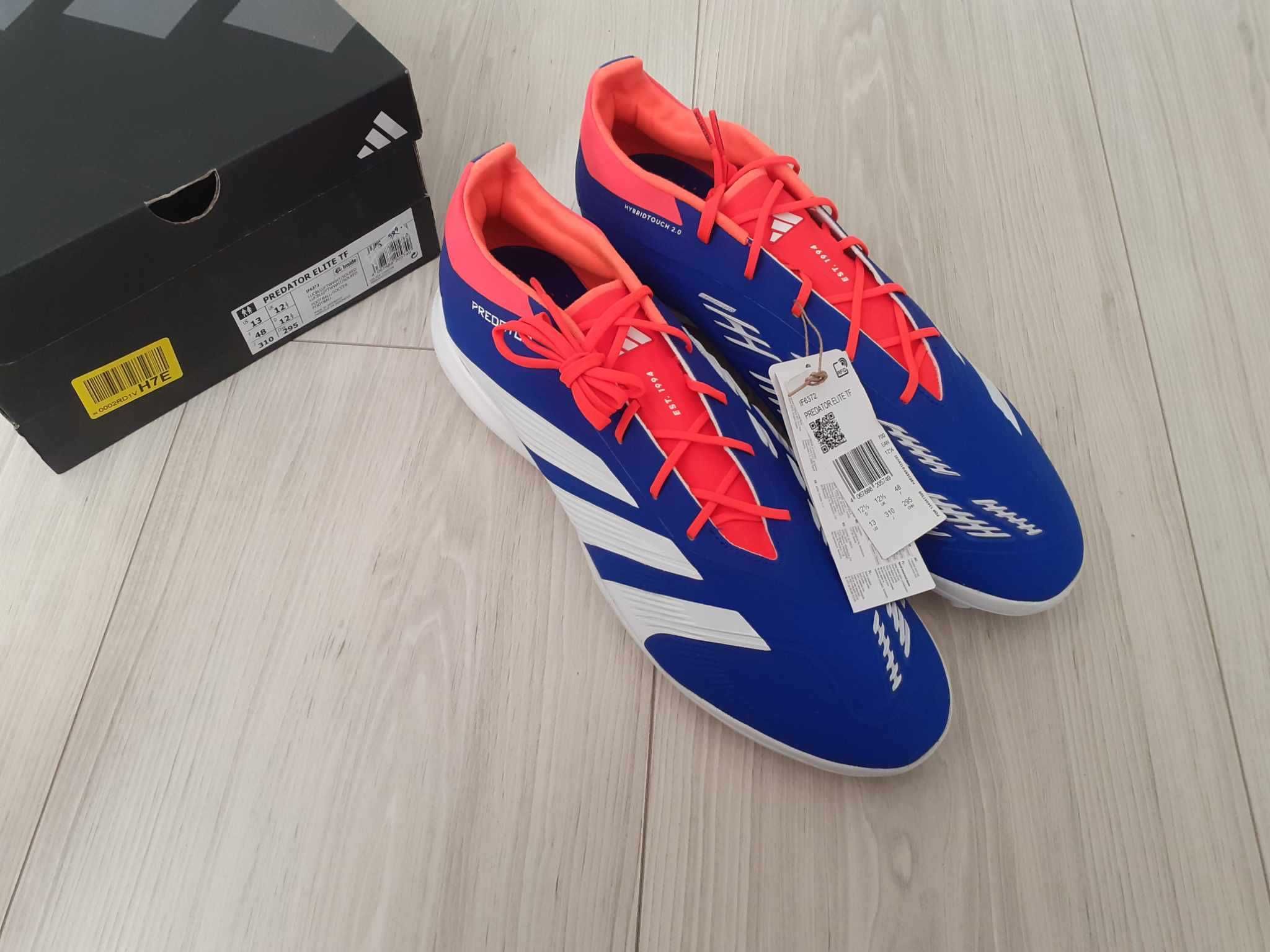 Profesjonalne buty turfy Adidas Predator Elite TF IF6372 rozmiar 48