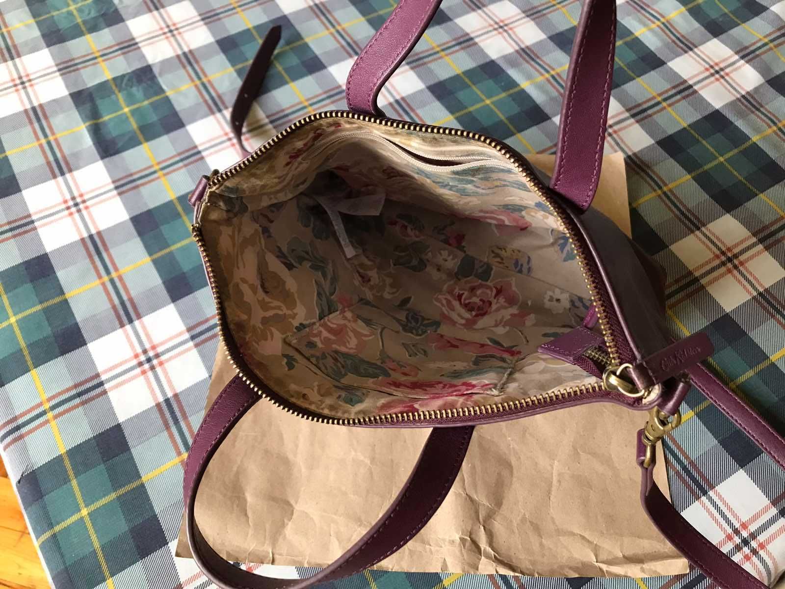 Кожаная сумка Cath Kidston
