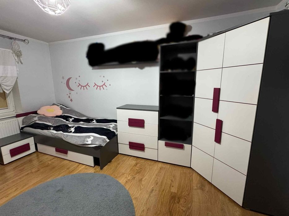 Meble do pokoju dla dziewczynki 8 elementów  forte Libelle