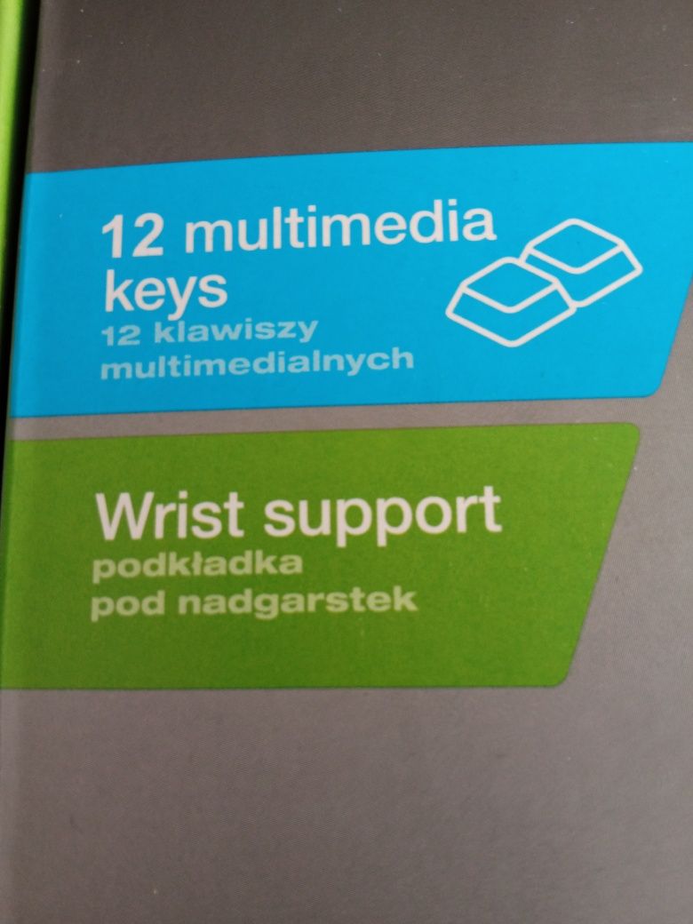 Zestaw bezprzewodowy klawiatura i mysz