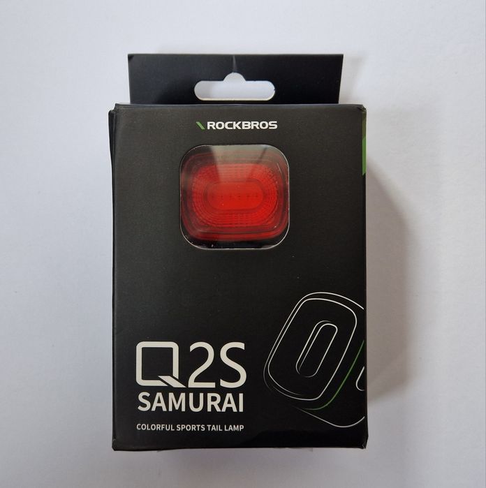 Lampka rowerowa tylna inteligentna ROCKBROS Q2S SAMURAI