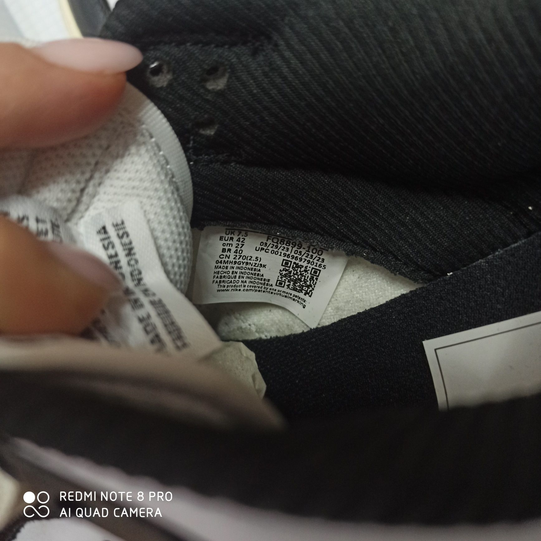 Оригінальні жіночі кросівки Nike Dunk Low Premium "Vintage Panda"(FQ88