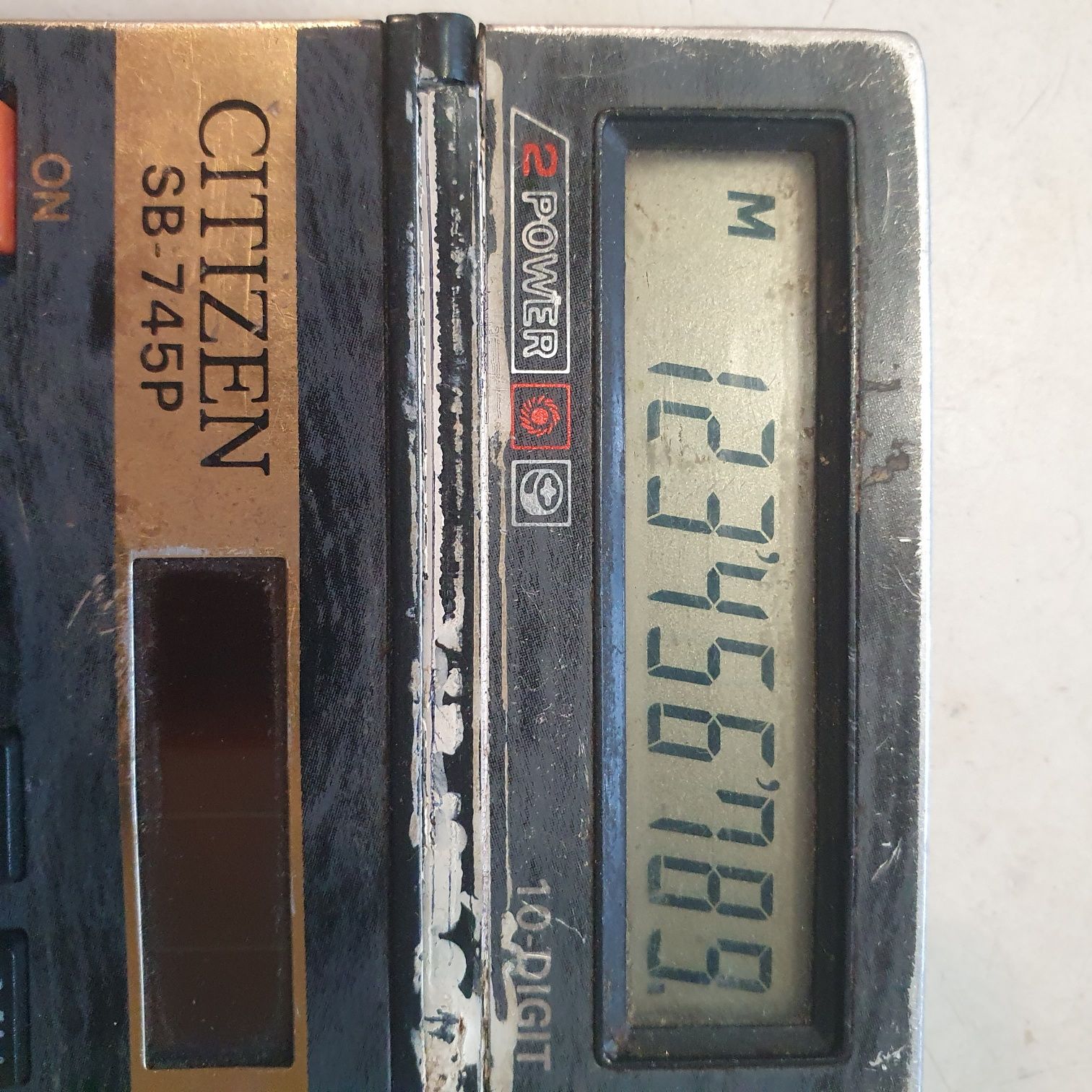 Калькулятор CITIZEN BG-745P Япония