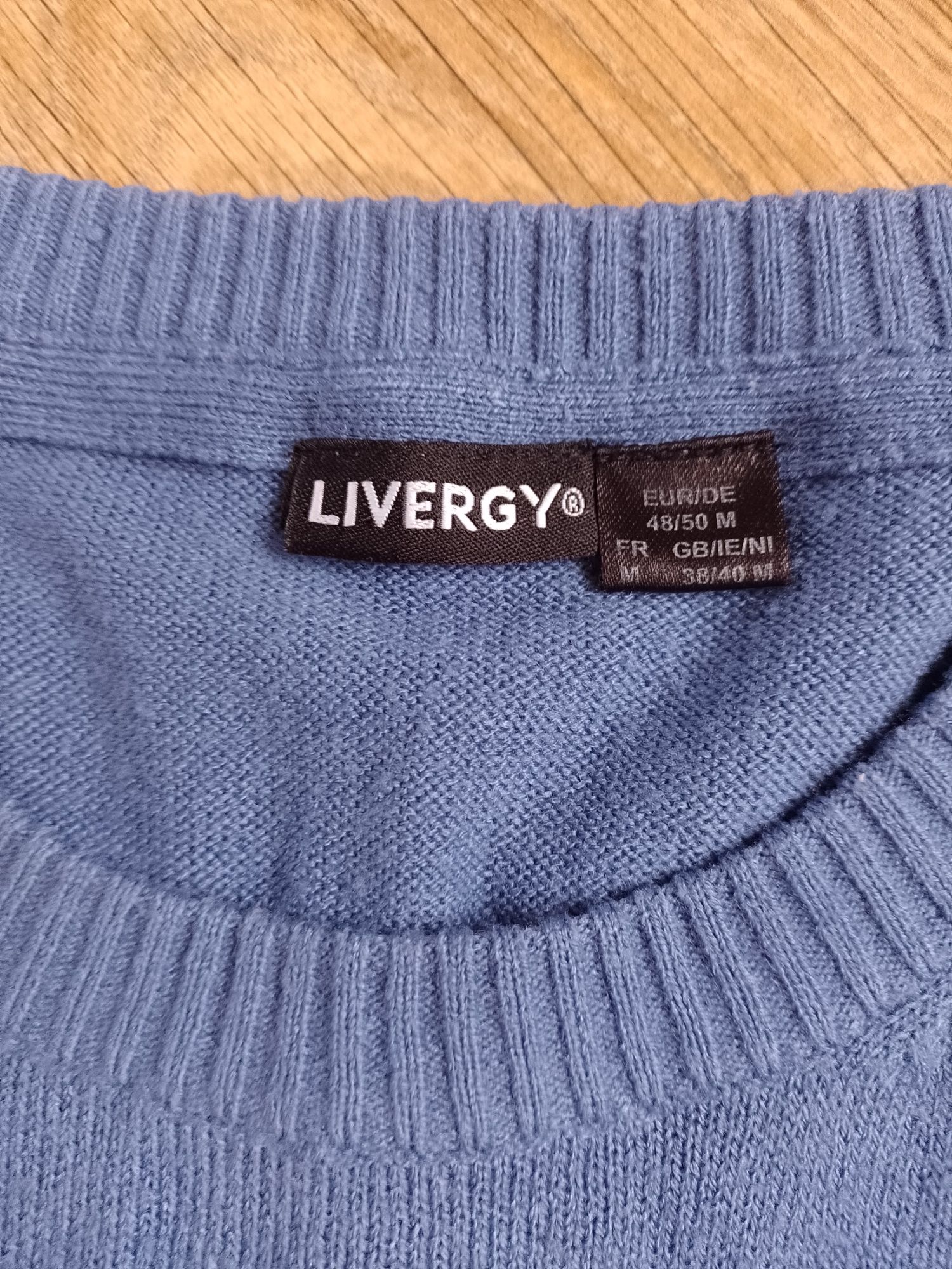 Sweter cieńszy męski Livergy M