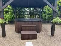 Jacuzzi CAŁOROCZNE nowe podgrzewacz masaż SPA rozmiar 202x192x80cm