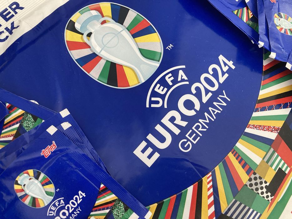 Topps Euro 2024 Germany 50 saquetas seladas