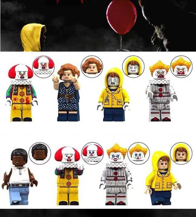 Coleção de bonecos minifiguras Terror nº2 (compatíveis com lego)