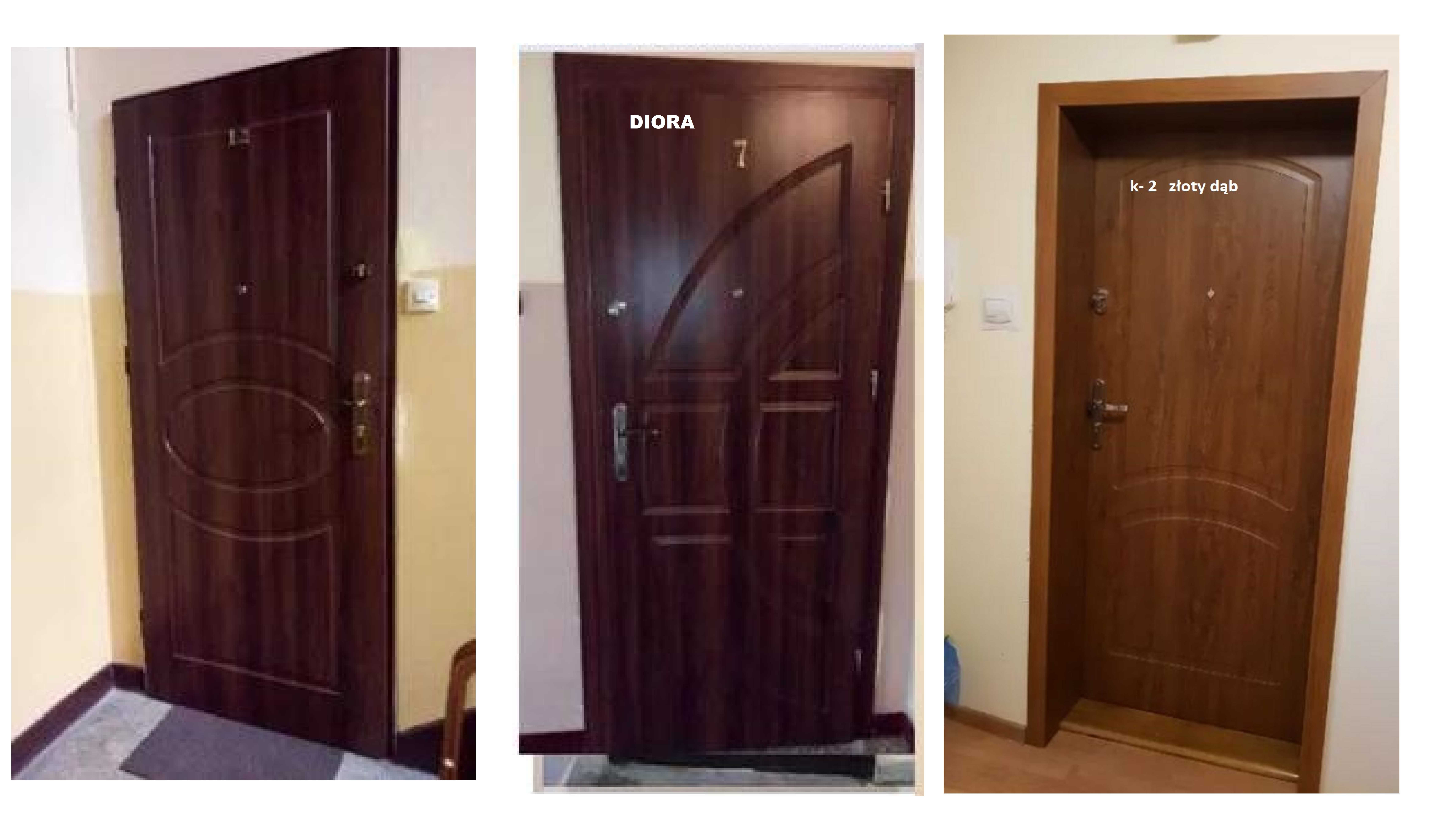 Drzwi ZEWNĘTRZNE z montażem GRATIS ,drewniane i metalowe