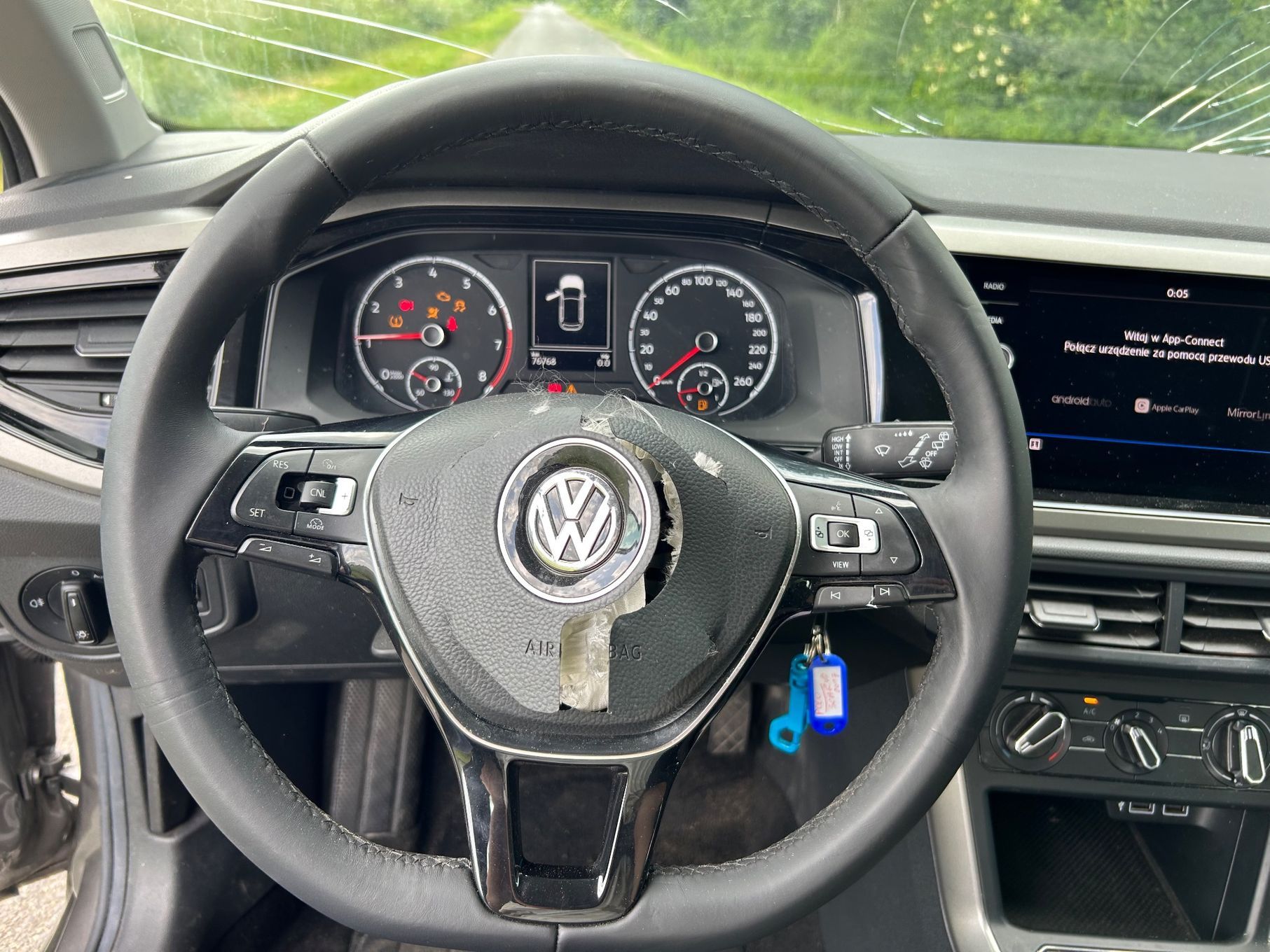 Volkswagen Polo VI 2017 rok 1,0 benzyna 76 tys. przebieg ZAREJESTROWANY