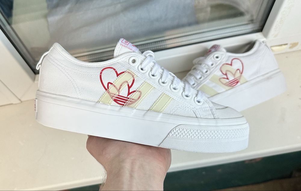 Оригінальні кросівки Adidas Nizza Platform samba gazelle 25,5 см