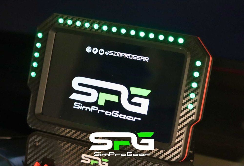 SPG Dashboard 6.8' com LED's 5-14-5