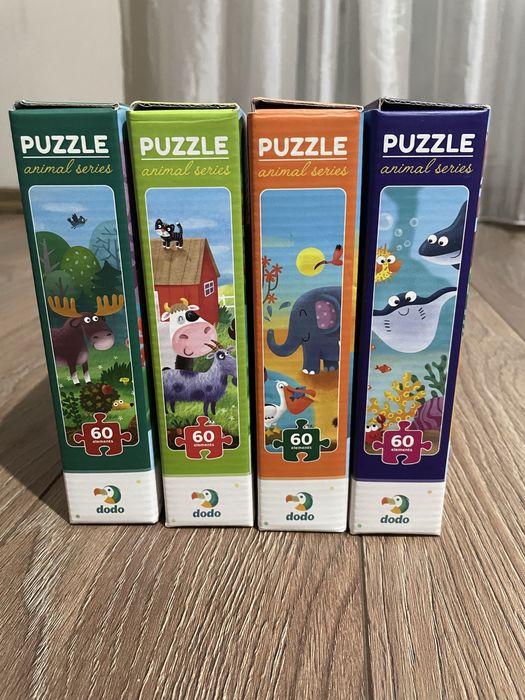 Пазли dodo 4+ на 60 елементів комплект