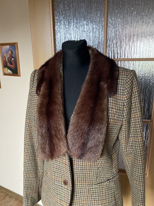 Kolnierz futro futerko naturalnw obszycie do plaszcza