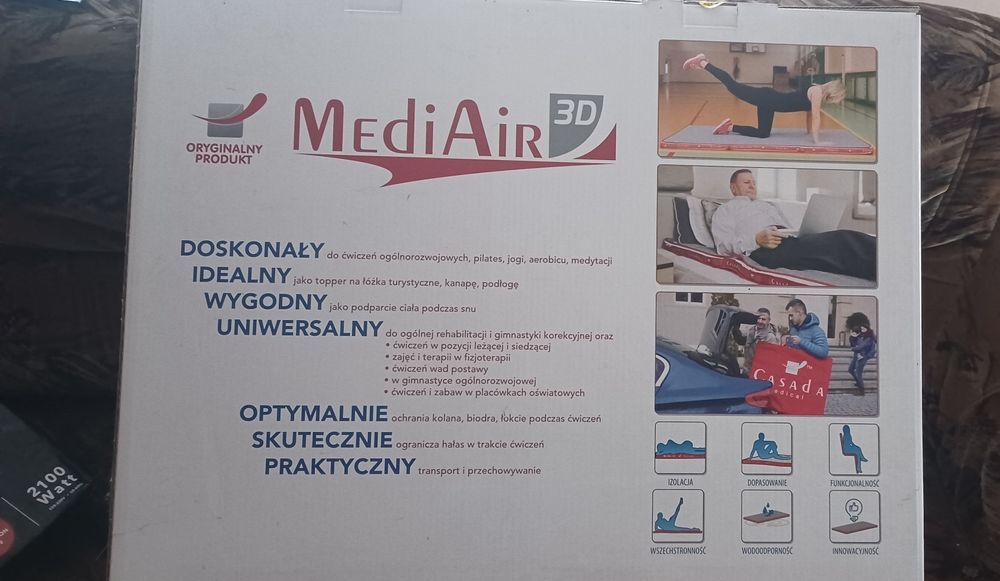 Casada MediAir 3d Materac dwustronny.