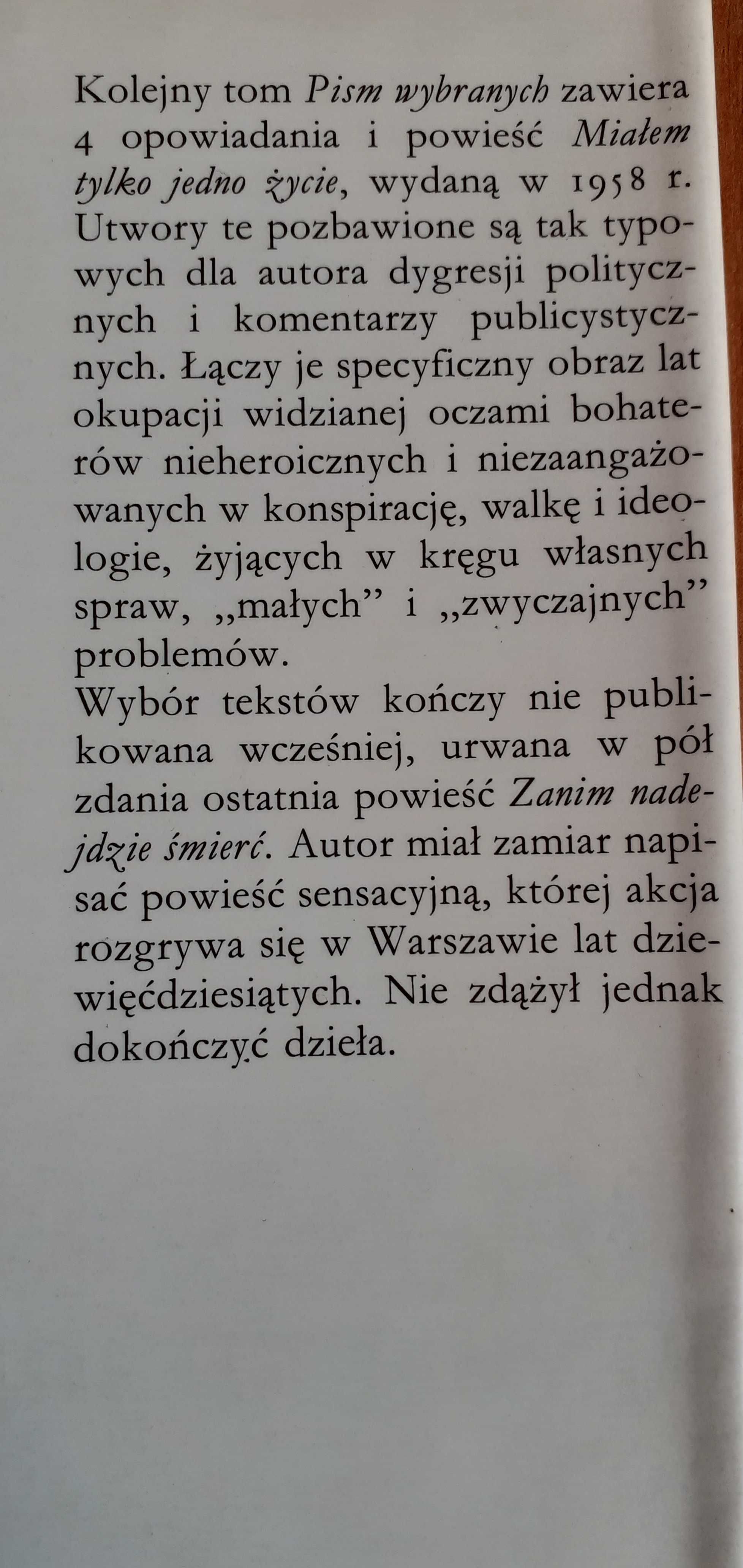 Zanim nadejdzie śmierć - Stefan Kisielewski