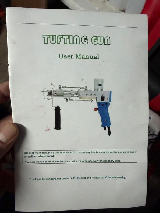 Kit Tufting para tapetes