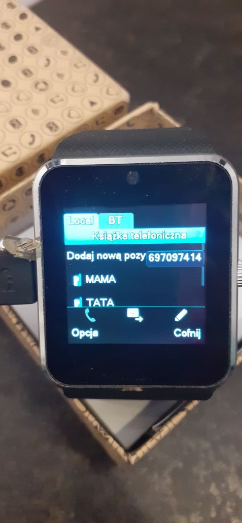 Smart watch męski