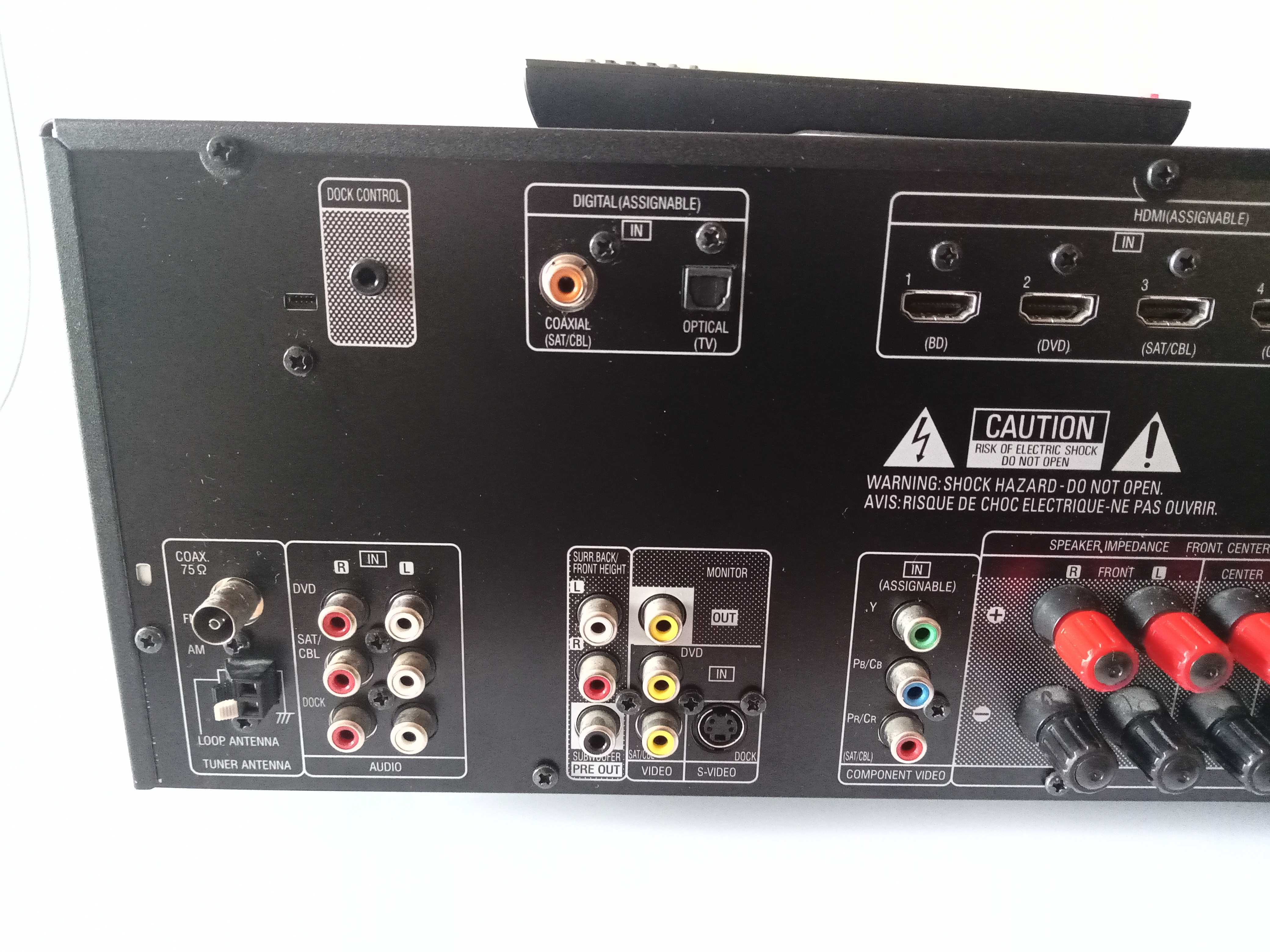 DENON AVR-1611 amplituner 5.0 HDMI, OPTICAL, COAXIAL, pilot