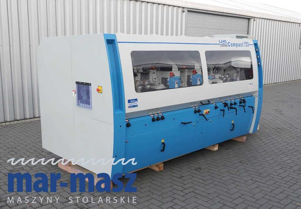 Strugarka czterostronna LEADERMAC Compact LMC 723 do mokrego drewna