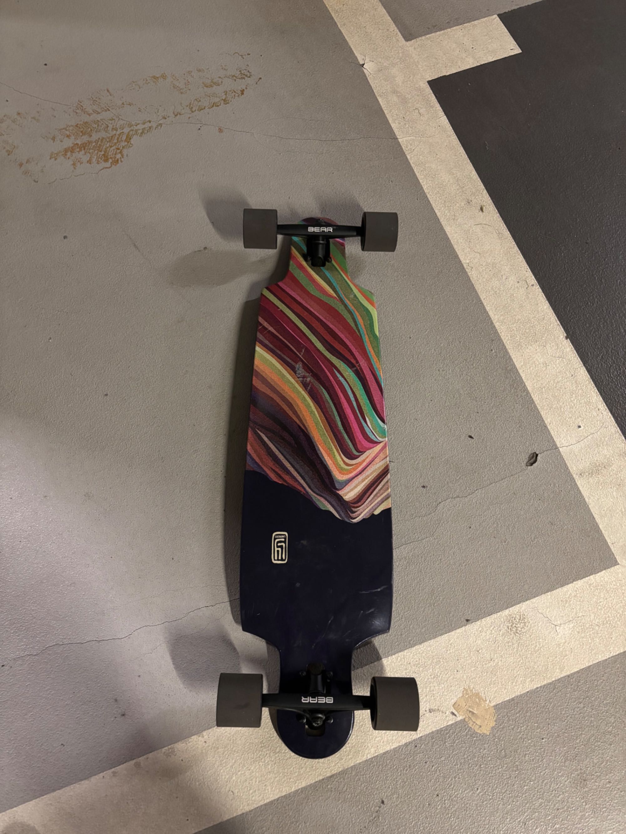 LANDYACHTZ Drop Cat 38" Dune (98cm) Longboard