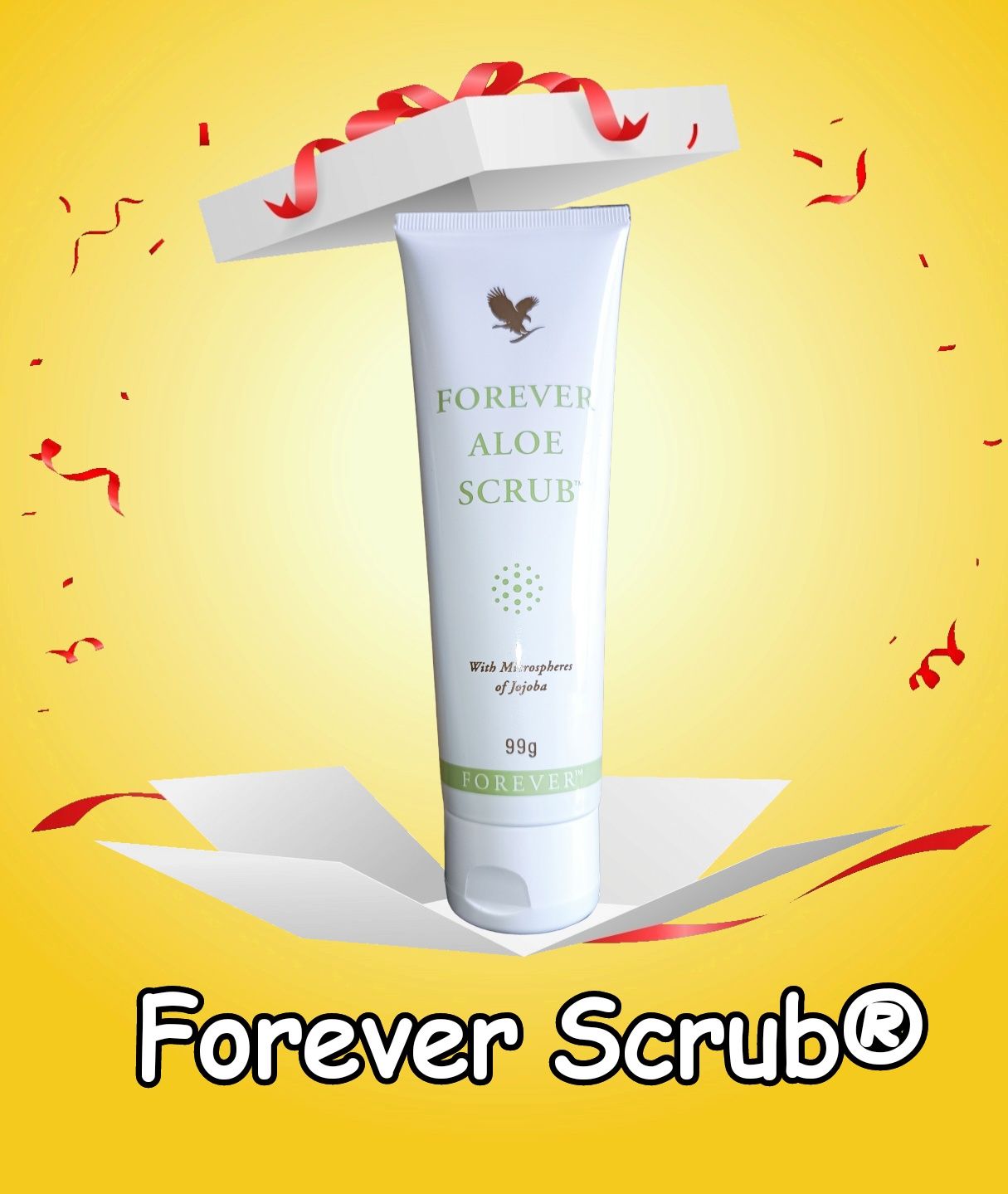 Forever Aloe Scrub® Esfoliante com micropartículas (99gr)