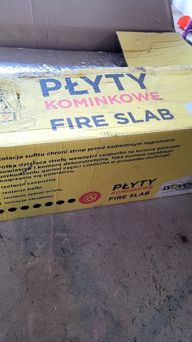 Płyty kominkowe fire slab ISOVER