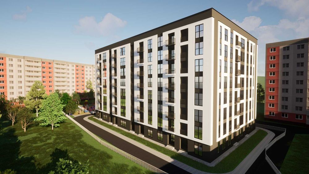 В збудованому будинку 2-на квартира (61.87 кв) в ЖК Комфорт-Сіті