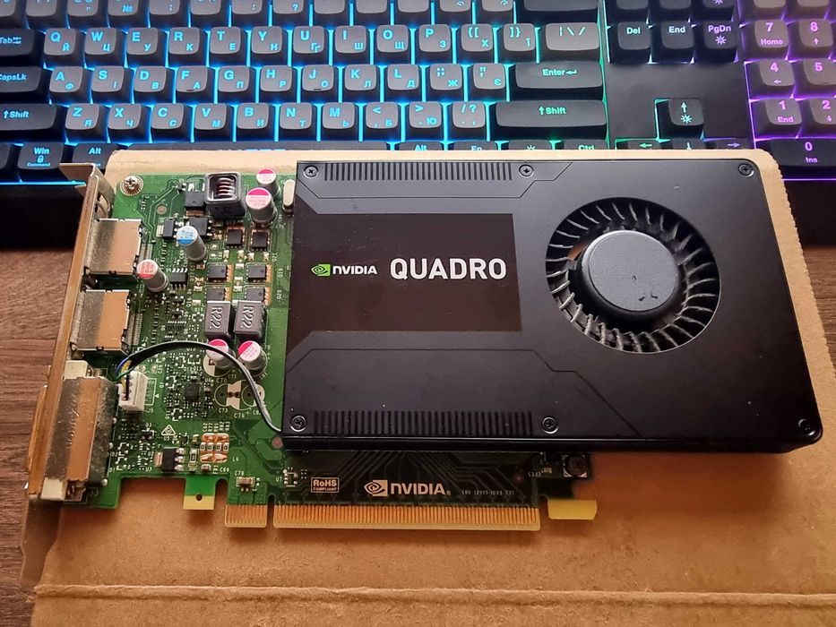 Быстрая видеокарта AMD R5 430 2GB 4GB Nvidia K2200 GDDR5 4K DX12