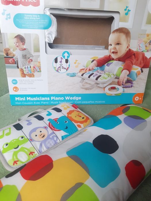 М'яка подушка для гри на животику Fisher-Price Піаніно (GJD27)
