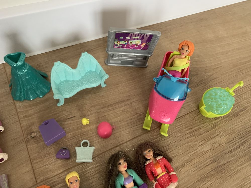 Ляльки Polly pocket, 9см та аксесуари