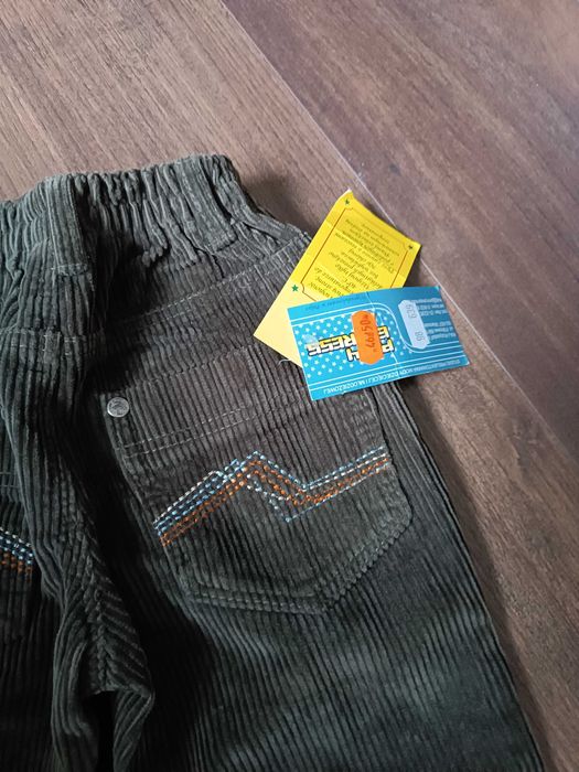 Spodnie dla chłopca 100% bawełny w r.86