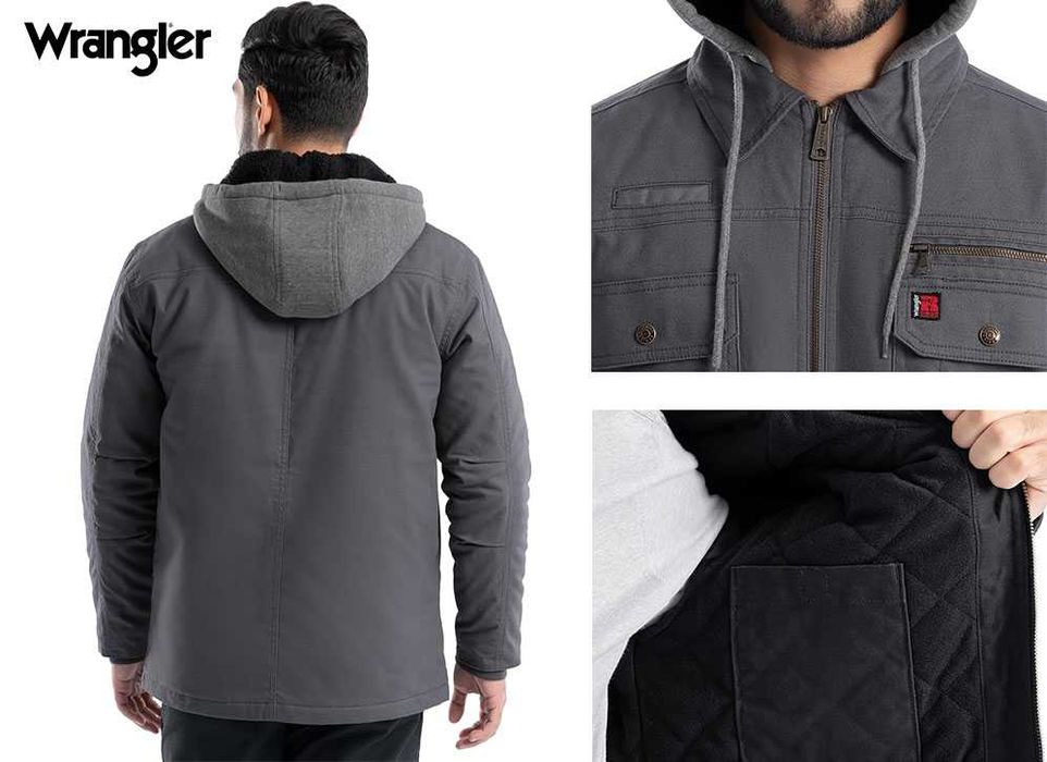 Чоловіча утеплена робоча куртка Wrangler - Xl