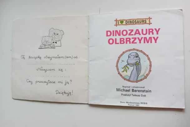 Berenstein Michael - Dinozaury olbrzymy