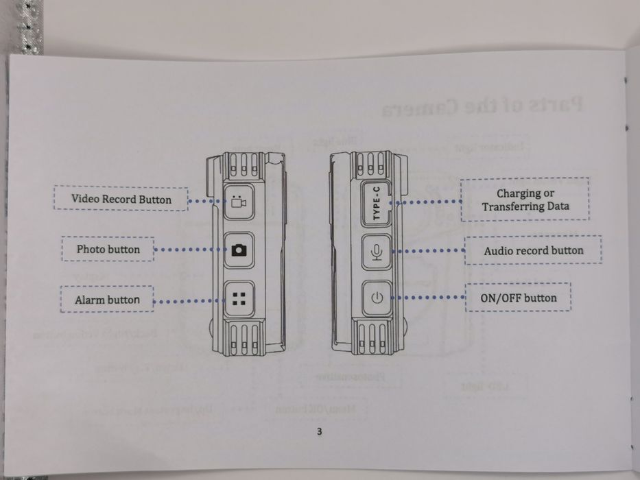 натільна бодікамера CAMMHD IP68