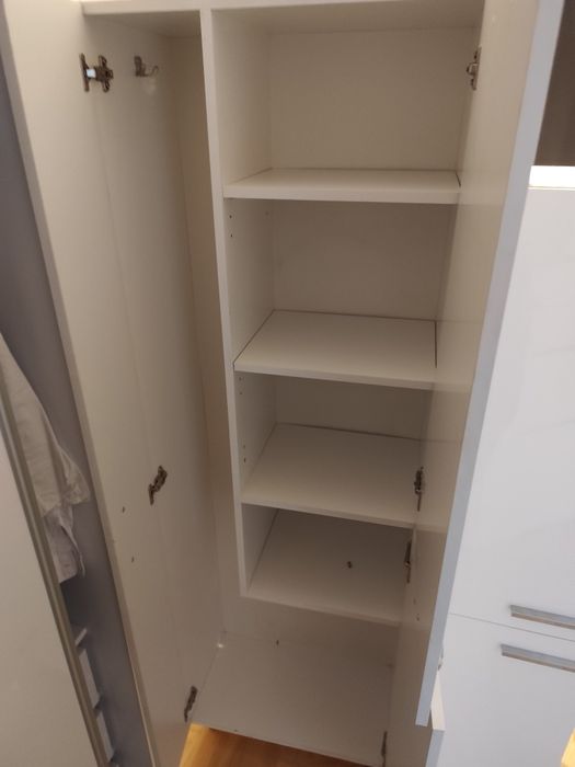 Szafa szafka biała 186x60x35