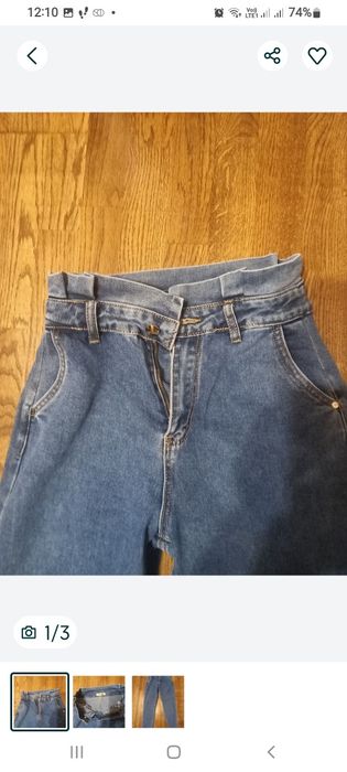 Джинси мом, розмір 28, олягала раз, хороша якість