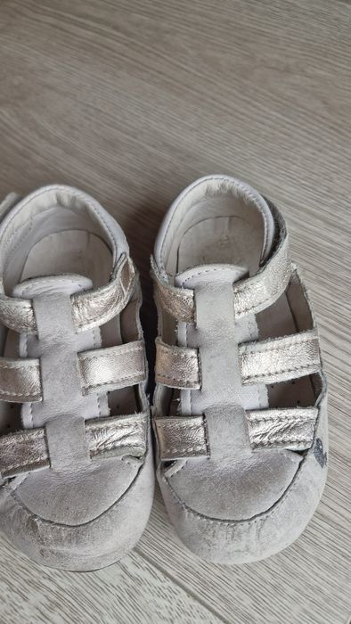 Obex 25 różowe kapcie sandałki skóra