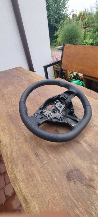 NOWA skórzana kierownica, obszywanie wysyłka cały KRAJ