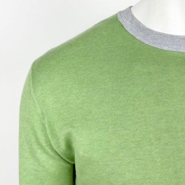Brunello Cucinelli - Camisola manga comprida e gola redonda, XXL